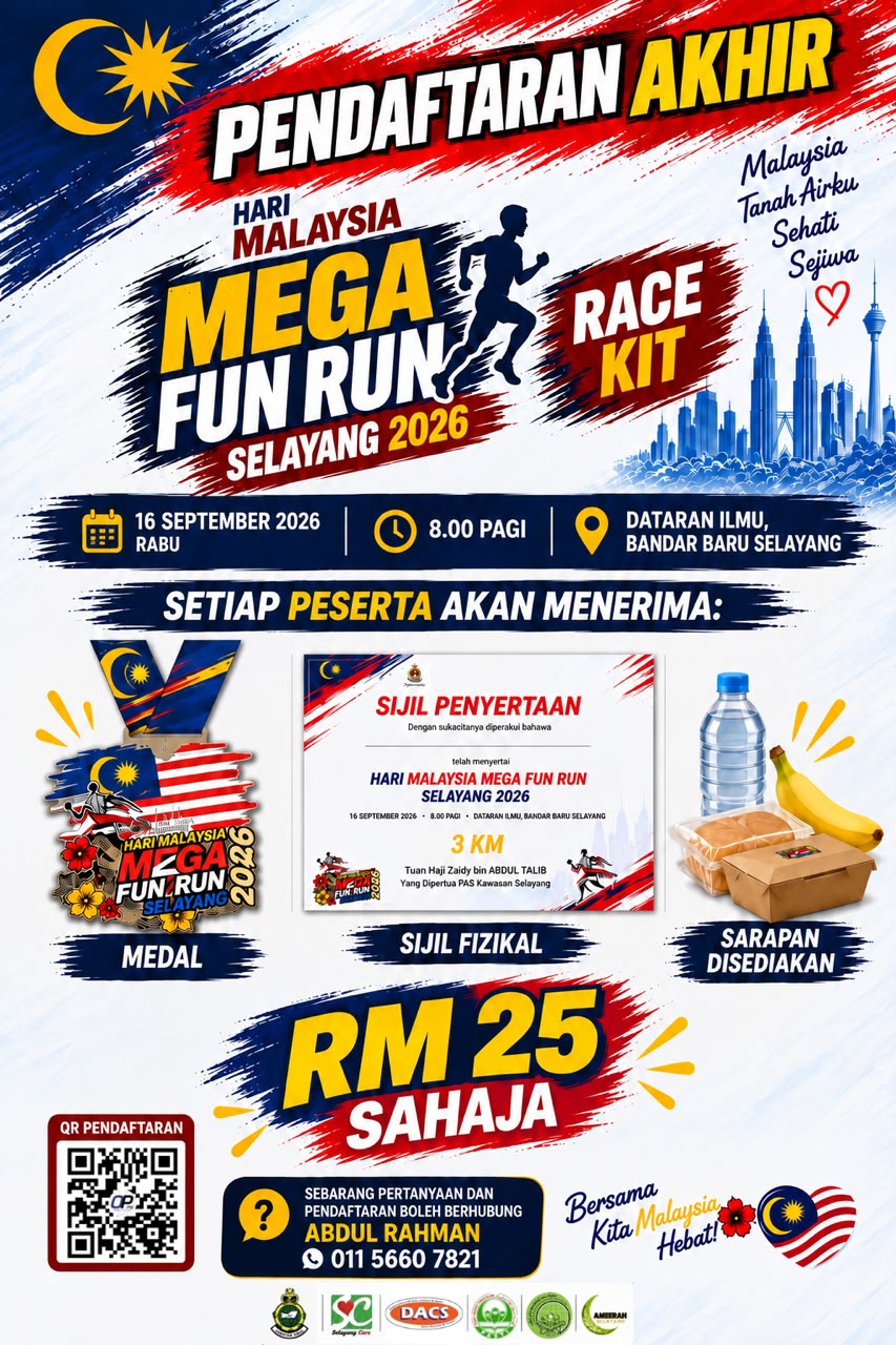Hari Malaysia Mega Fun Run Selayang 2026